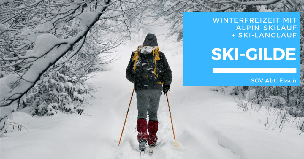 Skigilde: Winterfreizeit mit Alpin-Skilauf und Ski-Langlauf