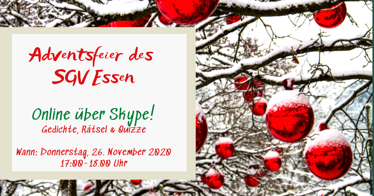 You are currently viewing Online-Adventsfeier am 26.11.2020 über Skype