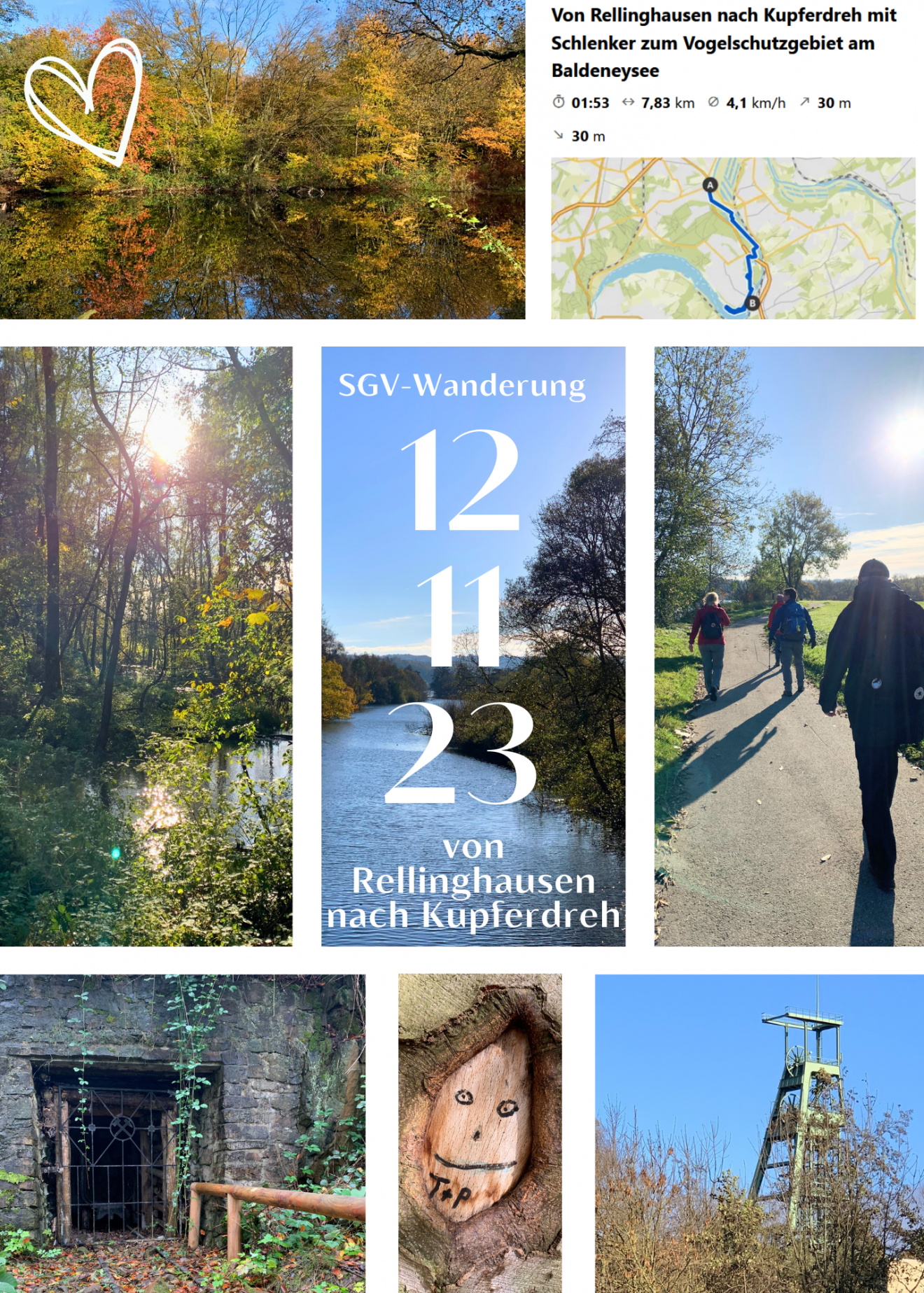 12-11-2023 Fotodokumentation von Rellinghausen nach Kupferdreh