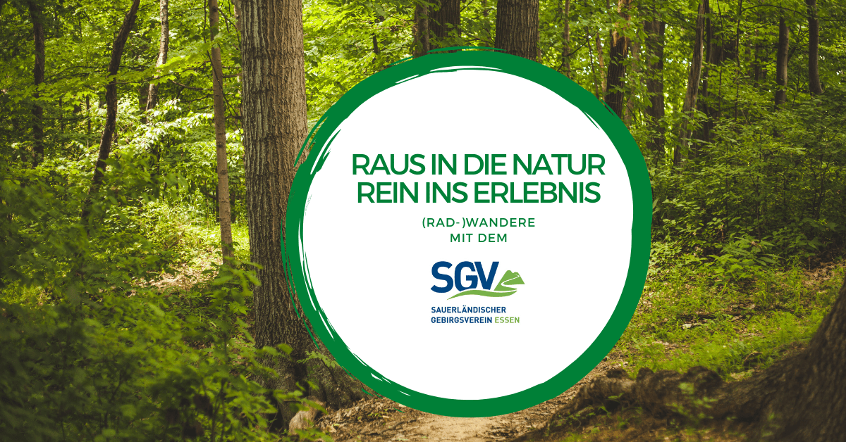 Read more about the article Willkommen: (Rad-)Wandere mit uns beim SGV in Essen und umliegenden Regionen