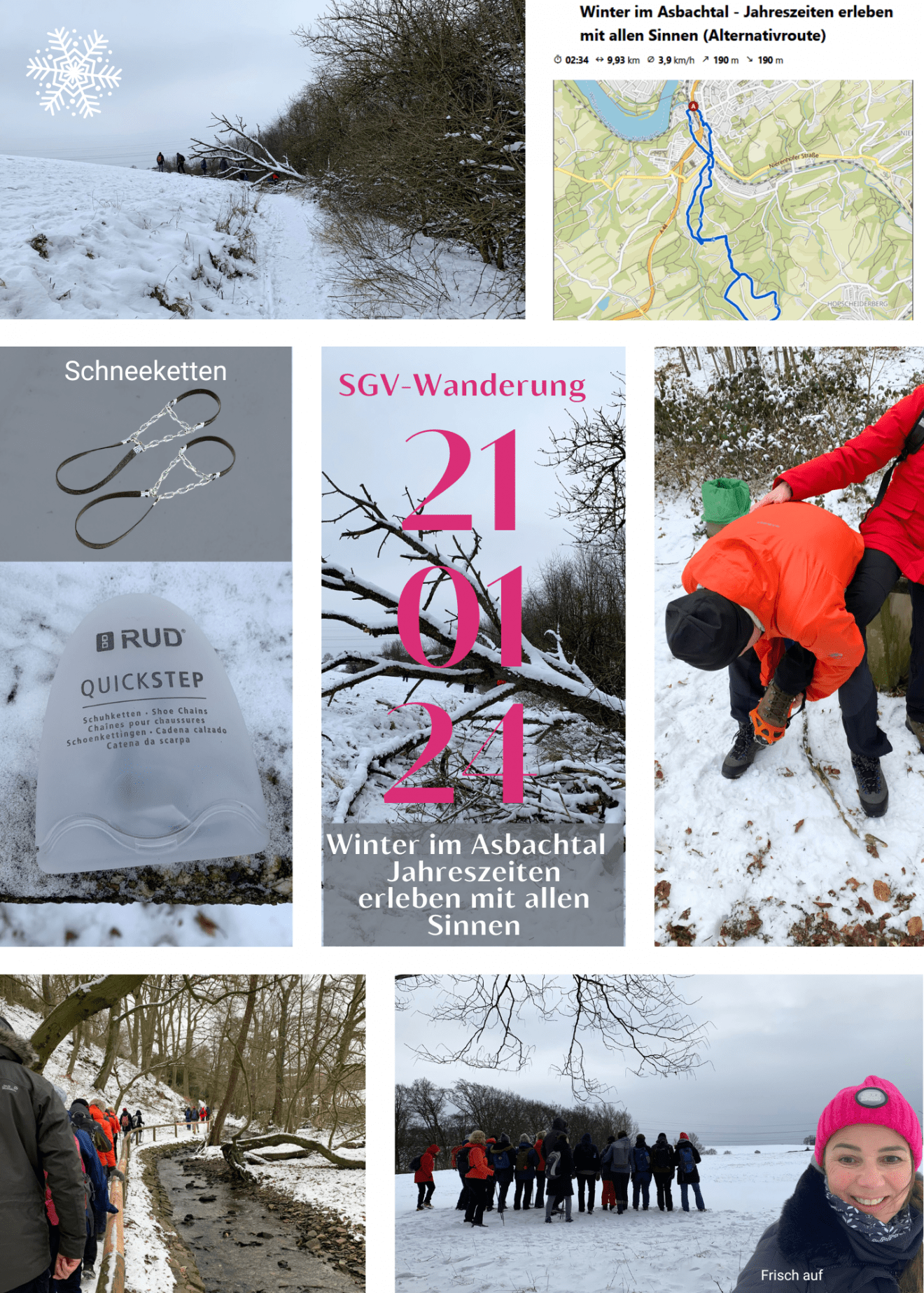 21-01-2024 Fotodokumentation Winter im Asbachtal