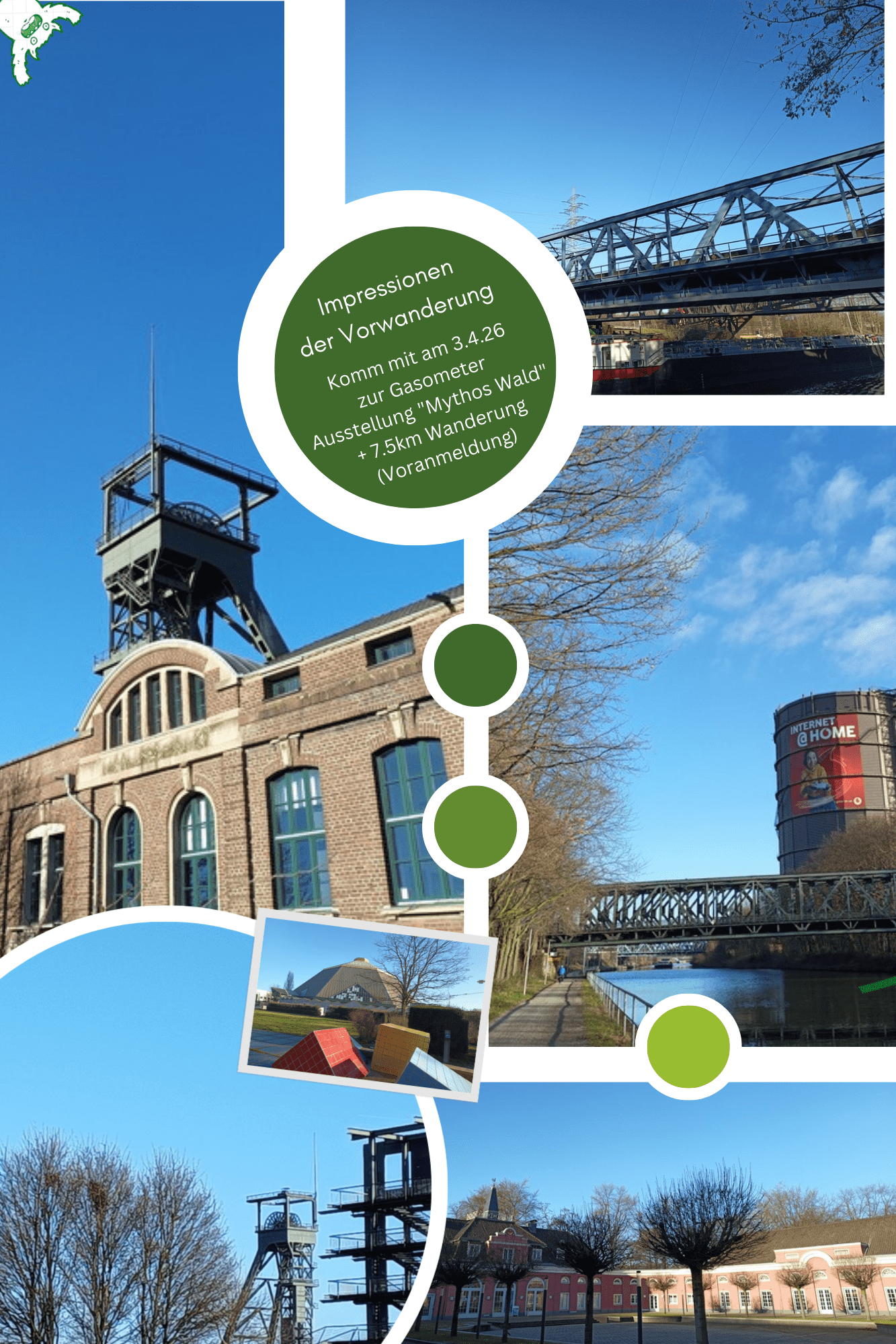 „Mythos Wald“ im Gasometer Oberhausen mit optionaler Wanderung (03.04.26 / Karfreitag)