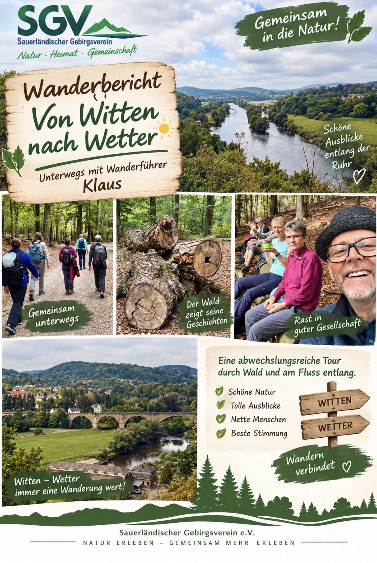 Wanderbericht: Von Witten nach Wetter – mit Klaus